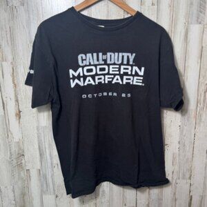 Call‎ Of Duty Modern Warfare Gamestop Promo T Shirt Mens Size Large